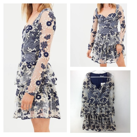 cooper st Dresses & Skirts - Cooper St Moonflower Mini Lace Dress